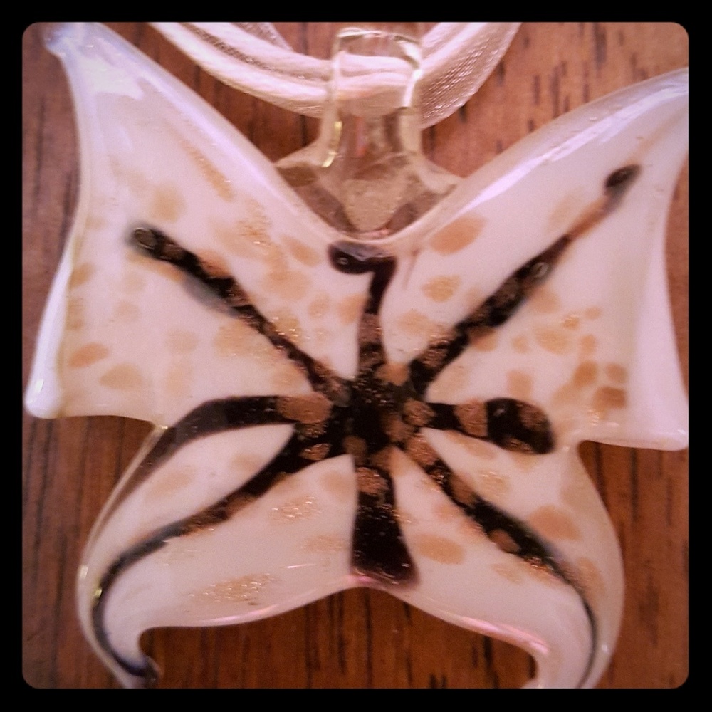Glass Butterfly Set